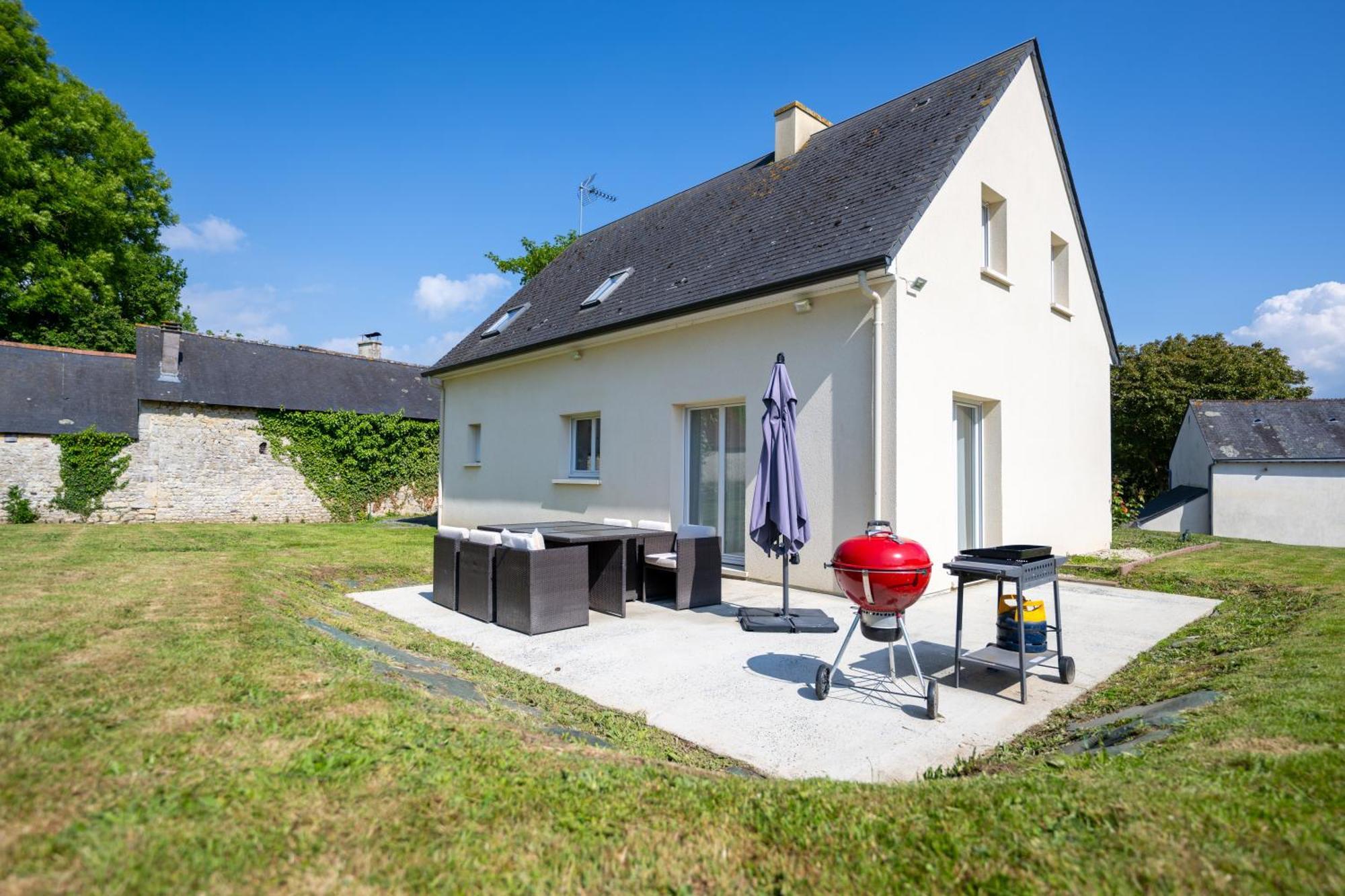 Maison De Vacances A Louer Mosles ภายนอก รูปภาพ